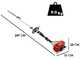 OUTLET - PICCOLI DIFETTI ESTETICI - GeoTech GT-2 58 L - Decespugliatore a scoppio multifunzione