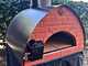 Pizza Party Passione - Forno ibrido 2 in 1 Gas/Legna per pizza - Camera di cottura 80x60 cm - Piano cottura in biscotto