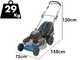 OUTLET - SENZA IMBALLO ORIGINALE - Hyundai DM51SC - Rasaerba a scoppio trazionato - Motore Honda GCV200