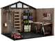 Keter Stronghold 8X8 - Casetta da giardino - Con porta a doppia anta - 252x231x241 cm