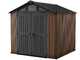 Keter Stronghold 8X8 - Casetta da giardino - Con porta a doppia anta - 252x231x241 cm