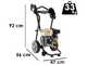 OUTLET - PICCOLI DIFETTI ESTETICI - Comet FDX Blade S 13/150 - Idropulitrice a scoppio - 150 bar - 780 l/h - Motore Honda GP 160