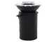 OUTLET - PICCOLI DIFETTI ESTETICI - Royal Food FOL-3400 - Barbecue a legna e carbone - Piastra e griglia in acciaio inox