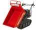 GeoTech Pro GeoPorter 330D - Motocarriola cingolata cassone dumper con 6 rulli - 300Kg