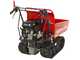 GeoTech Pro GeoPorter 330D - Motocarriola cingolata cassone dumper con 6 rulli - 300Kg