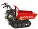 GeoTech Pro GeoPorter 330D - Motocarriola cingolata cassone dumper con 6 rulli - 300Kg