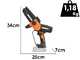 Worx WG326E - Potatore manuale a batteria - 20V 4Ah