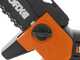 Worx WG326E - Potatore manuale a batteria + asta di prolunga 125cm - 20V 2Ah