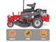 Snapper ZTX105RD - Trattorino rasaerba professionale a raggio zero - Scarico posteriore e mulching 50% - Motore B&amp;S 7220 EXi bicilindrico