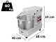 OUTLET - DA ESPOSIZINE - Famag IM 20/230 10 Velocit&agrave; HH - Impastatrice a spirale 20 Kg ad alta idratazione