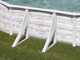 OUTLET - PICCOLI DIFETTI ESTETICI - Gre Finlandia Ovale 610x375x120cm - Piscina fuori terra in acciaio