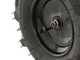 OUTLET - PICCOLI DIFETTI ESTETICI - GeoTech CAR 260T-100 - Carriola elettrica a batteria 40V 6Ah - Ruote traktor