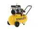 OUTLET - PICCOLI DIFETTI ESTETICI - Stanley DST 240/8/50 - Compressore aria elettrico monofase silenziato, oil-less - Motore 2 HP - 50 lt