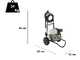 OUTLET - UTILIZZATO PER PROVA - Idropulitrice a scoppio semiprofessionale CXD 10/220 - 220 bar - Motore Honda GP 200