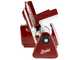 OUTLET - DA ESPOSIZIONE - Berkel Icon Line 170 Rosso - Affettatrice con lama 170 mm