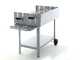 OUTLET - PICCOLI DIFETTI ESTETICI - Royal Food CB 550S - Barbecue a carbone