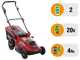 GeoTech X-Line LM-40V - Tagliaerba a batteria - 40V/4Ah - Taglio 43 cm