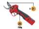 Attila ATF 8.25 LI - Forbice da potatura con batteria integrata - 7.2V 3.0Ah - Diametro di taglio 25mm