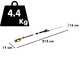 OUTLET - SENZA IMBALLO ORIGINALE - DeWalt DCMPH566P1-QW - Tagliasiepi elettrico su asta orientabile - Batteria 18V 5Ah