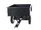 OUTLET - DIFETTI ESTETICI - GeoTech TC3080D - carrello ribaltabile per trattorino in metallo - cassone cm 97x76(h 33 cm)