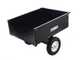 OUTLET - DIFETTI ESTETICI - GeoTech TC3080D - carrello ribaltabile per trattorino in metallo - cassone cm 97x76(h 33 cm)