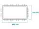OUTLET - SENZA IMBALLO ORIGINALE - Intex Prisma Frame 26792NP - 488x244x107 cm - Piscina fuori terra