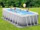OUTLET - SENZA IMBALLO ORIGINALE - Intex Prisma Frame 26792NP - 488x244x107 cm - Piscina fuori terra