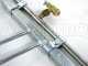 Coppia aste inox irrorazione con getti a farfalla in ottone 3+3 completo di supporti INOX