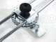 Coppia aste inox irrorazione con getti a farfalla in ottone 5+5 completo di supporti INOX