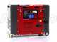 GeoTech Pro DGP8000SE-3 - Generatore di corrente diesel silenziato carrellato con AVR 6 kW - Continua 5.5 kW Trifase + ATS