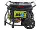 Pramac WX7000 - Generatore di corrente carrellato con AVR e avv. elettrico 6.1 kW - Continua 5.8 kW Monofase
