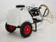 Kit motopompa irrorazione con gancio Comet APS41/Honda GX160 con carrello e serbatoio 120L