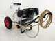 Kit motopompa irrorazione con gancio Comet APS41/Loncin G160F con carrello e serbatoio 120L