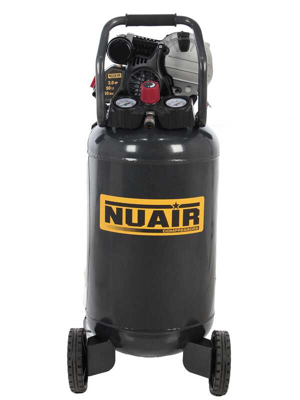 Nuair FU 227/10/50V - Compressore aria elettrico portatile monofase - Motore 2 HP - 50 lt