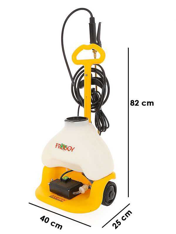 Arco Froggy Baby - Pompa irroratrice elettrica - A trolley - 10L