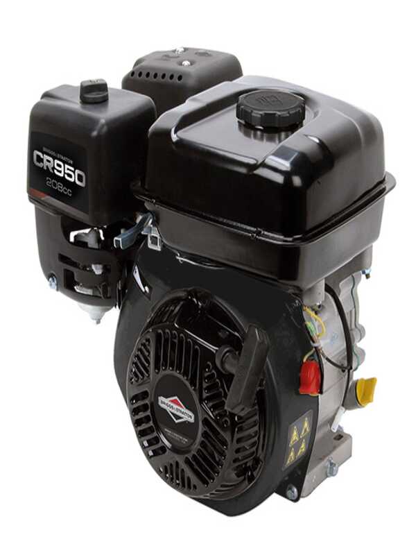 Eurosystems Euro 5 EVO - Motozappa a benzina 7 HP - B&amp;S Serie CR950 OHV 