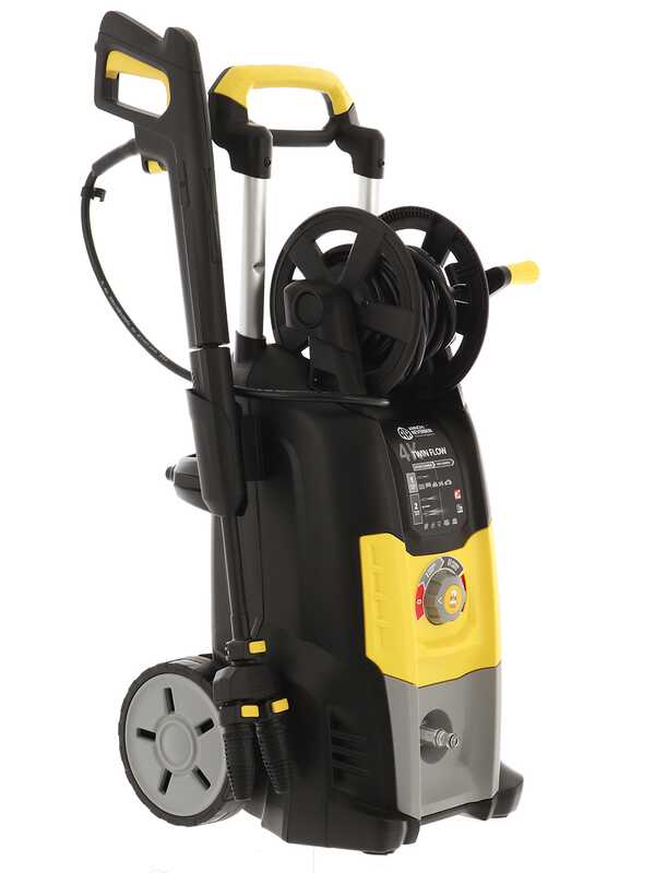 Annovi &amp; Reverberi Twin Flow 4.0 Classic Yellow - Idropulitrice semiprofessionale - 810 lt/h - 150 bar
