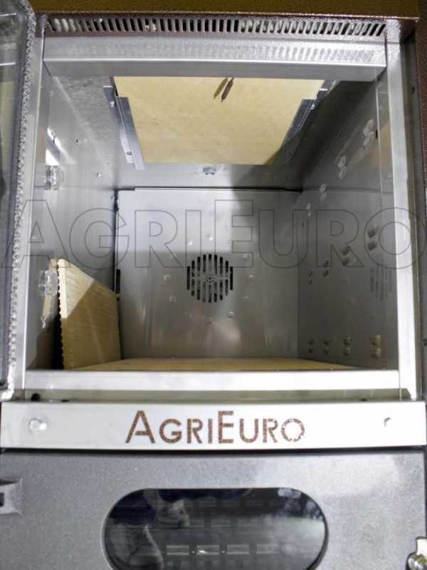 Forno a legna da incasso Magnus 80 Deluxe INC INOX - Smalto ramato
