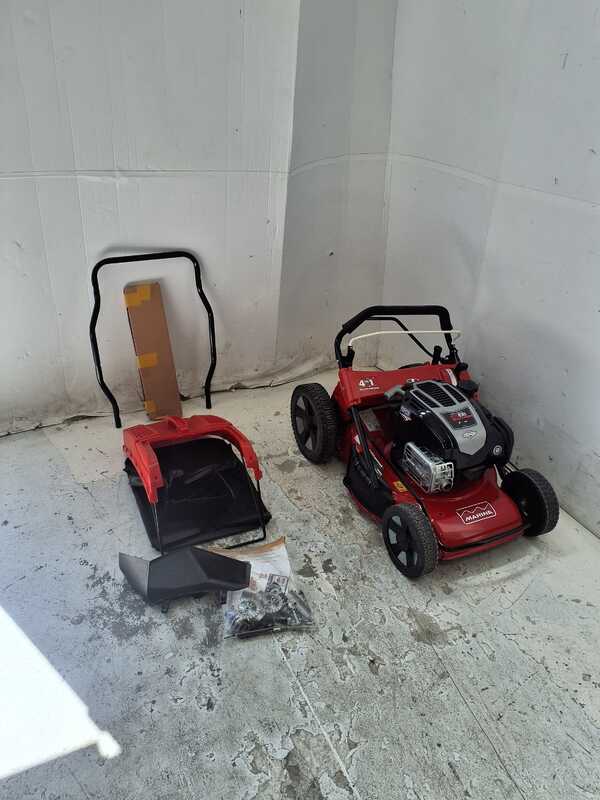 OUTLET - PICCOLI DIFETTI ESTETICI - Marina Systems AGRI 46 SB BS675E - Tagliaerba a scoppio trazionato - 4IN1 - Briggs &amp; Stratton 675 EXI