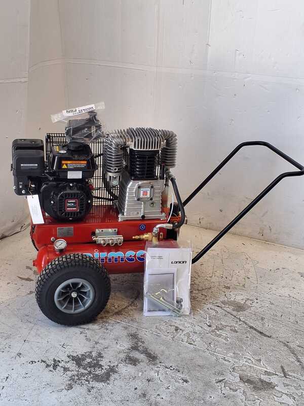 OUTLET - SENZA IMBALLO ORIGINALE - Airmec TEB22-680 K25-LO - Motocompressore - Motore Loncin G 210F