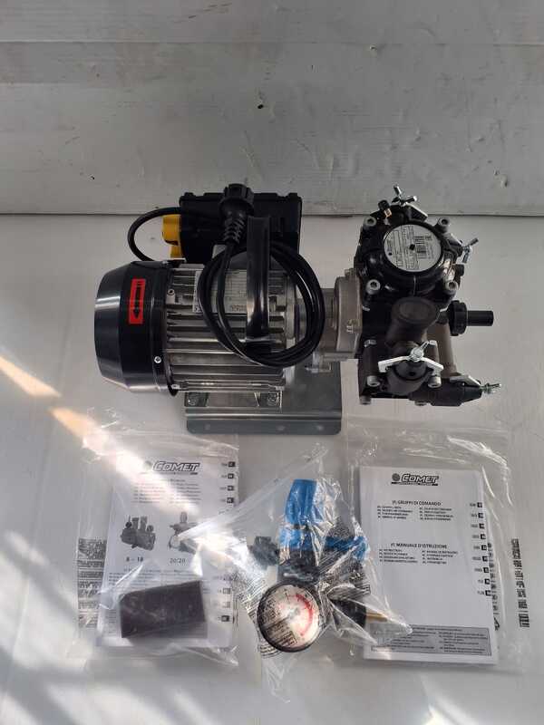 OUTLET - SENZA IMBALLO ORIGINALE - Comet MC 25 - Motopompa elettrica per irrorazione - Motore monofase 1.5 Hp