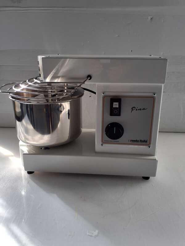 OUTLET - UTILIZZATO PER PROVA - Resto Italia Pina MO 10 - Impastatrice a spirale monovelocit&agrave; - 6 KG