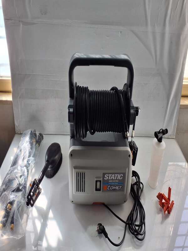 OUTLET - DIFETTI ESTETICI - Comet Static 1900 Extra - Idropulitrice a freddo a muro e portatile - 160 bar - 600 lt/h