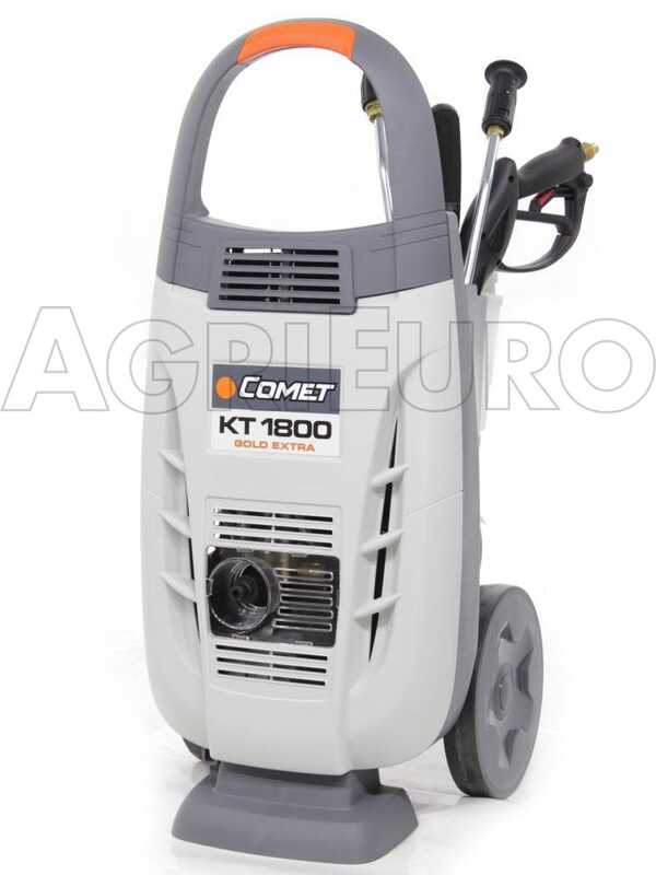 Comet KT 1800 Extra - Idropulitrice ad acqua fredda con avvolgitubo - 160 bar - 550 lt/h