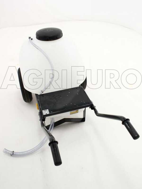 Kit motopompa irrorazione con gancio Comet APS41/Loncin G160F con carrello e serbatoio 120L