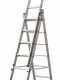 Marchetti Azzurra A3 A312, 3x12 gradini, 8.65 m - Scala in alluminio allungabile - Altezza stimata operativa 9.65 m