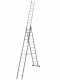 Marchetti Azzurra A3 A313, 3x13 gradini, 9.20 m - Scala in alluminio allungabile - Altezza stimata operativa 10.20 m