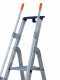 Facal Mayor&agrave; Tecnoscala QM-6, 6 gradini, 2.06 m - Scala da lavoro con ruote e maniglie - Altezza stimata operativa 3.16 m