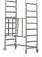 Facal Capo 1/C - Trabattello in alluminio - Base 150 cm - Base pieghevole - Altezza 3.5m