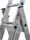 Gierre Hailo Hobbylot AL435GLIM, 3x11 gradini, 6.90 m - Scala in alluminio - Altezza stimata operativa 7.90 m